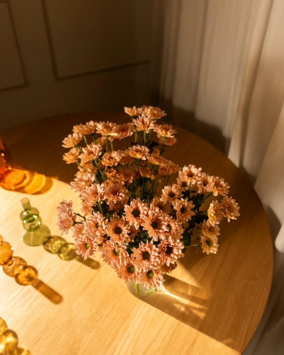 Creating arrangements at our studio