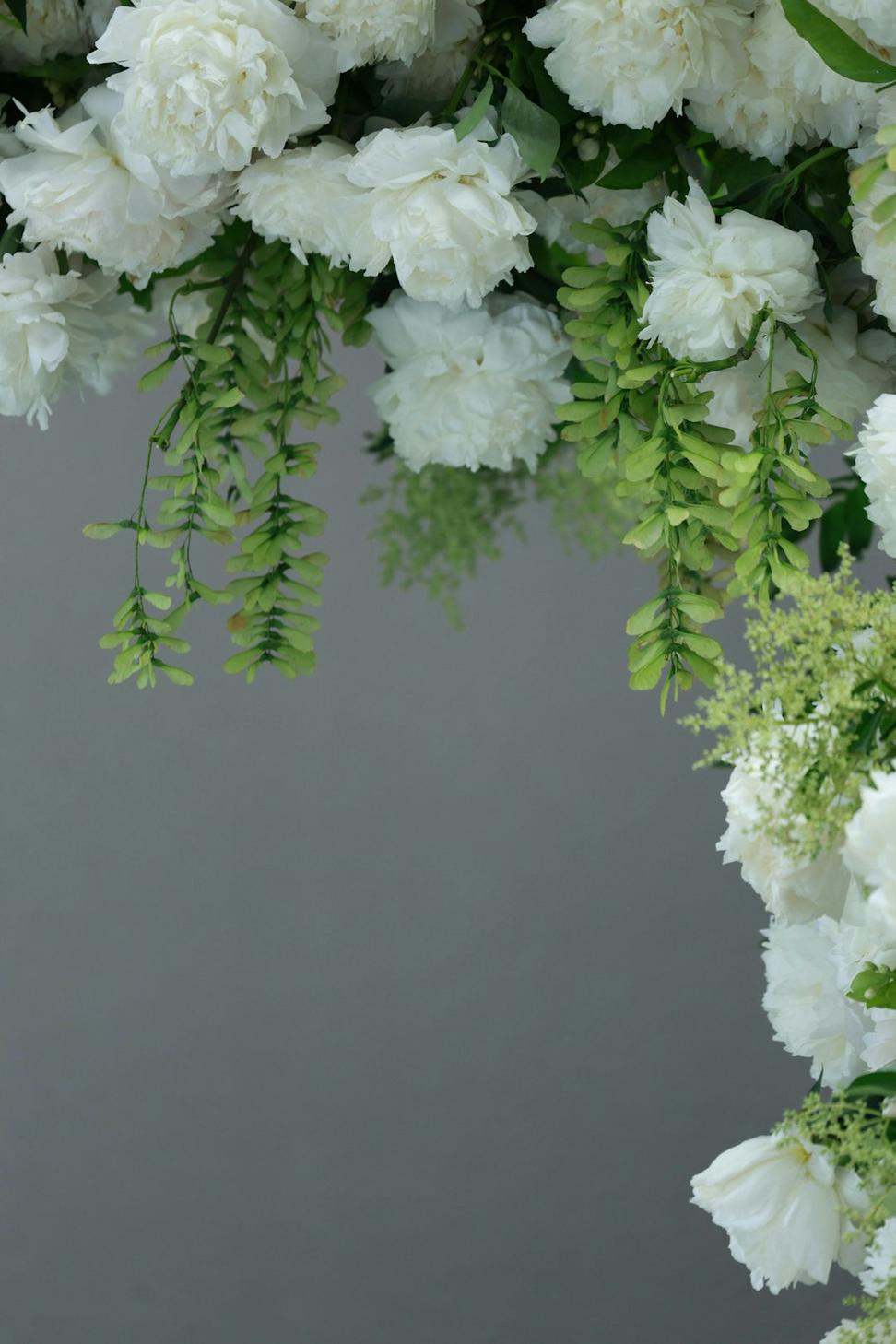 Wedding ceremony arch